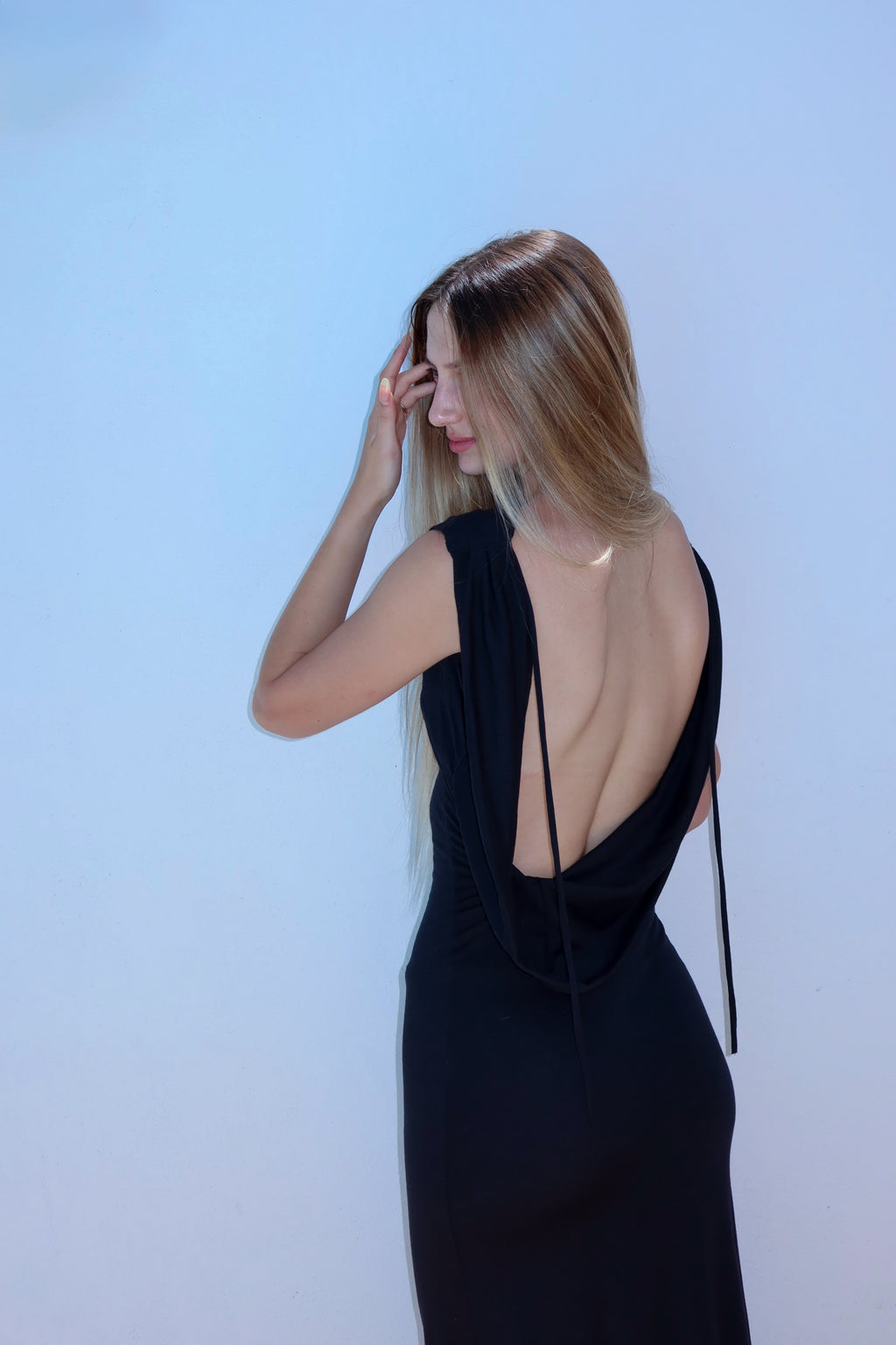 Axis Silk Jersey Dress