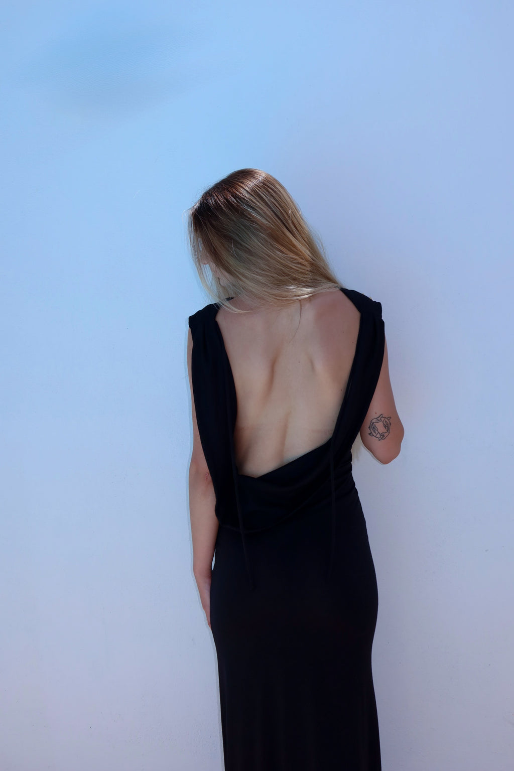 Axis Silk Jersey Dress