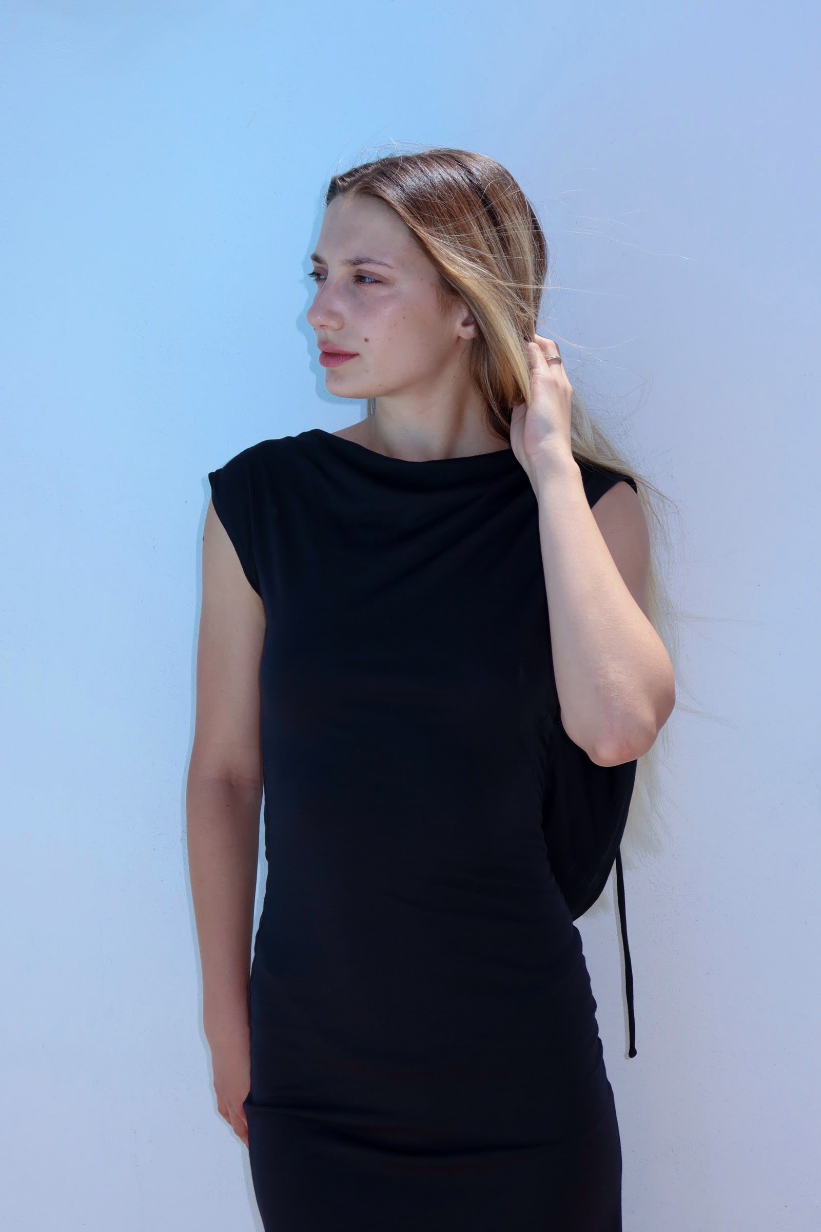 Axis Silk Jersey Dress