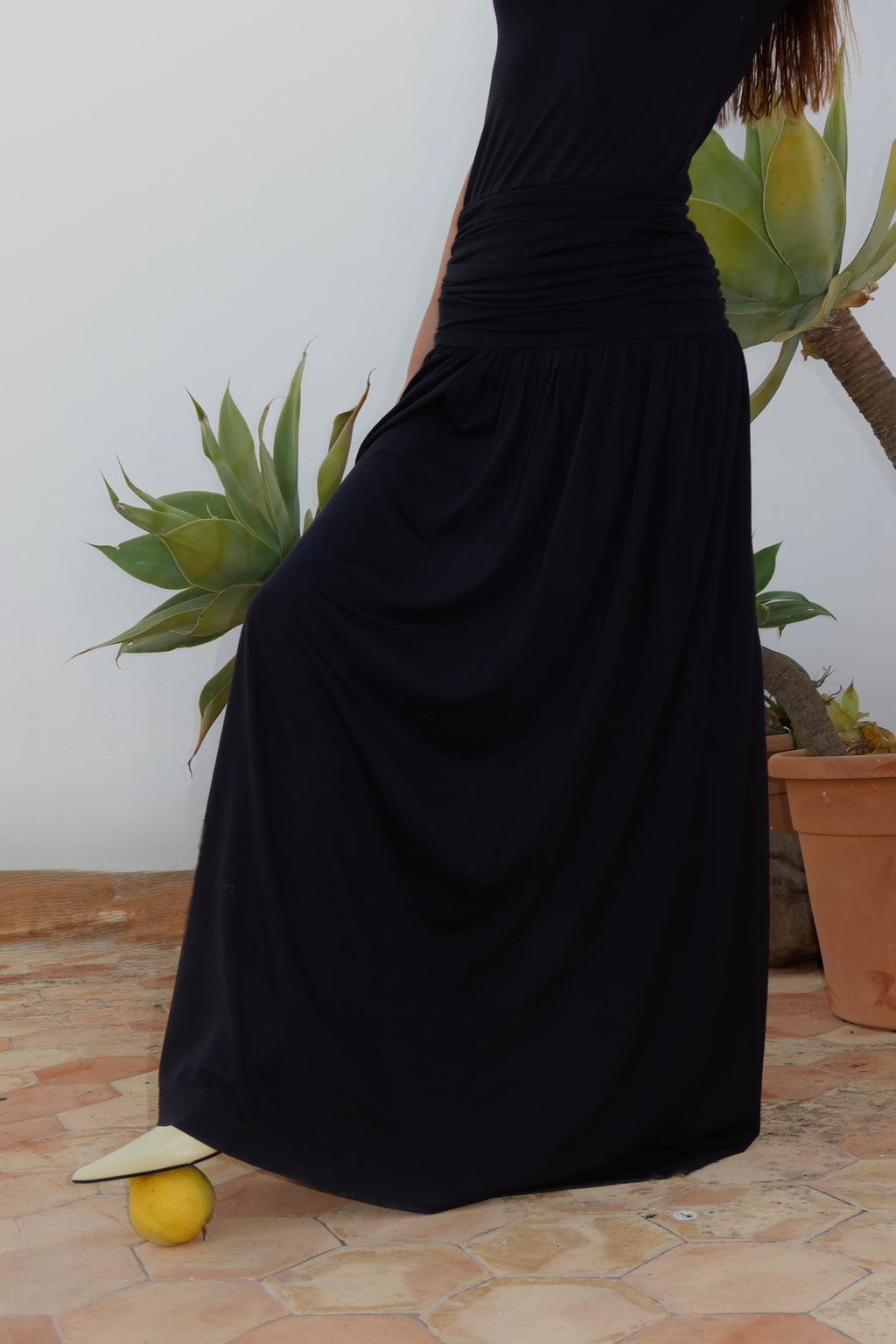 Phase Silk Jersey Dress