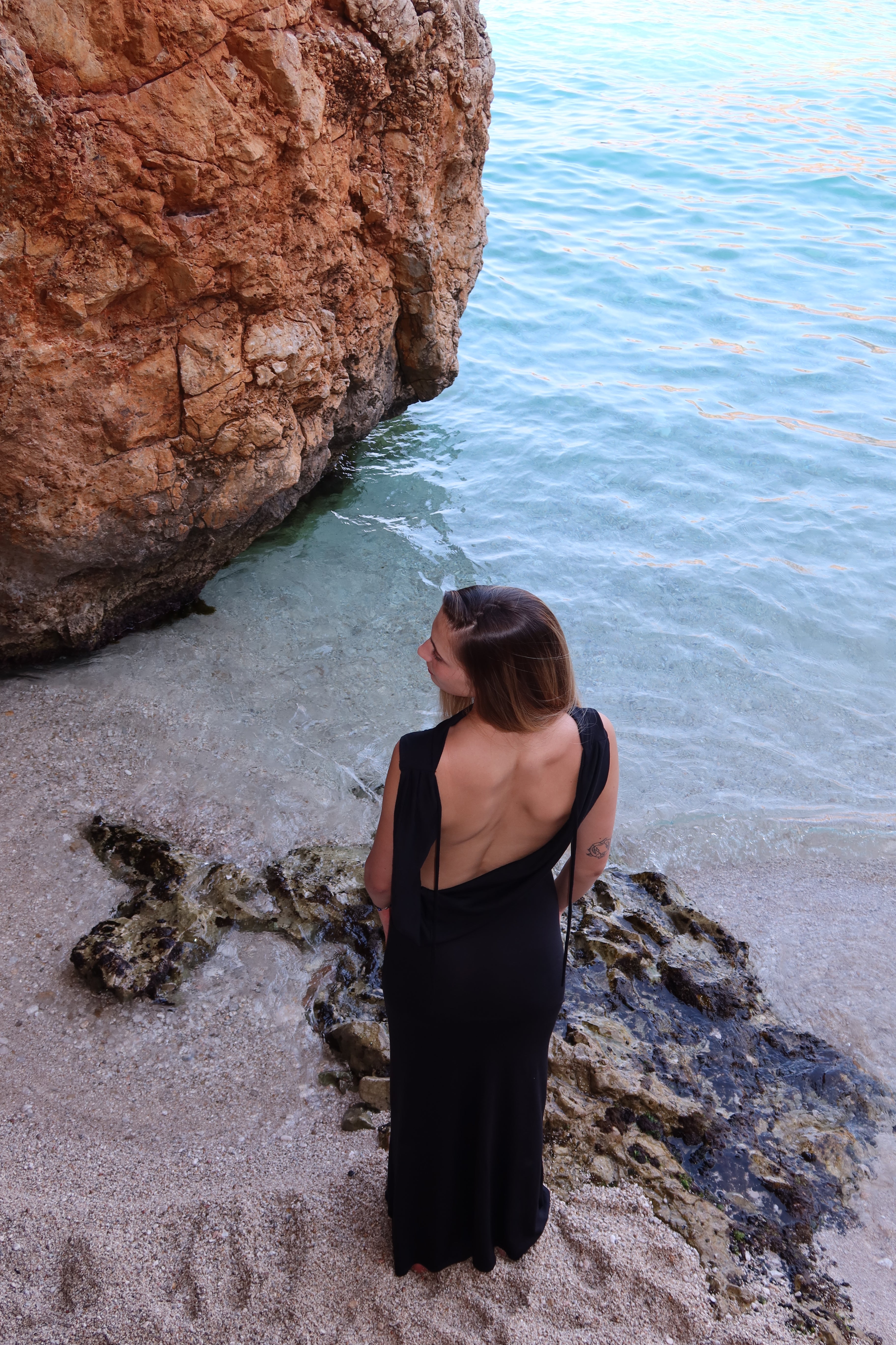 Axis Silk Jersey Dress