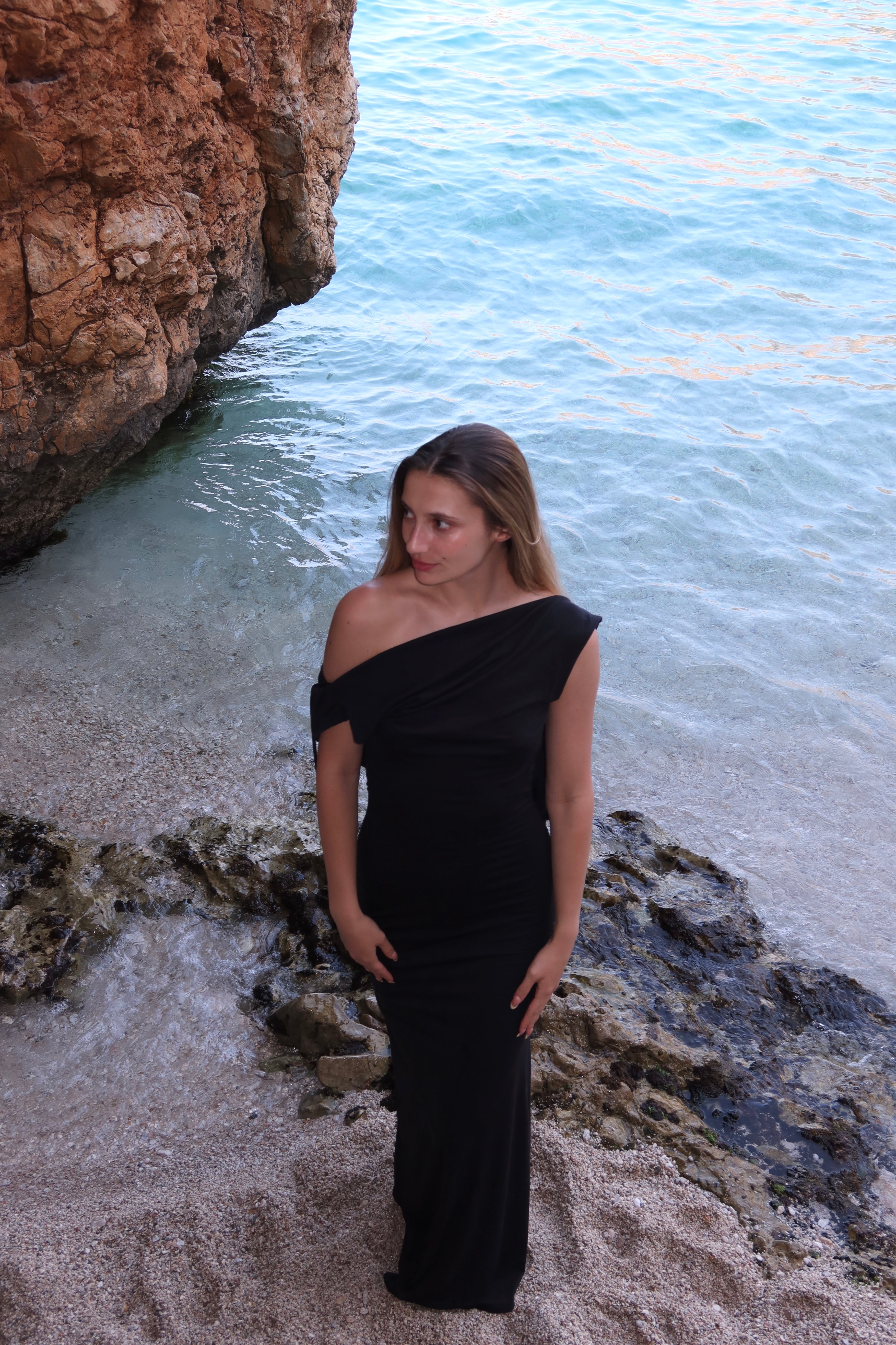 Axis Silk Jersey Dress