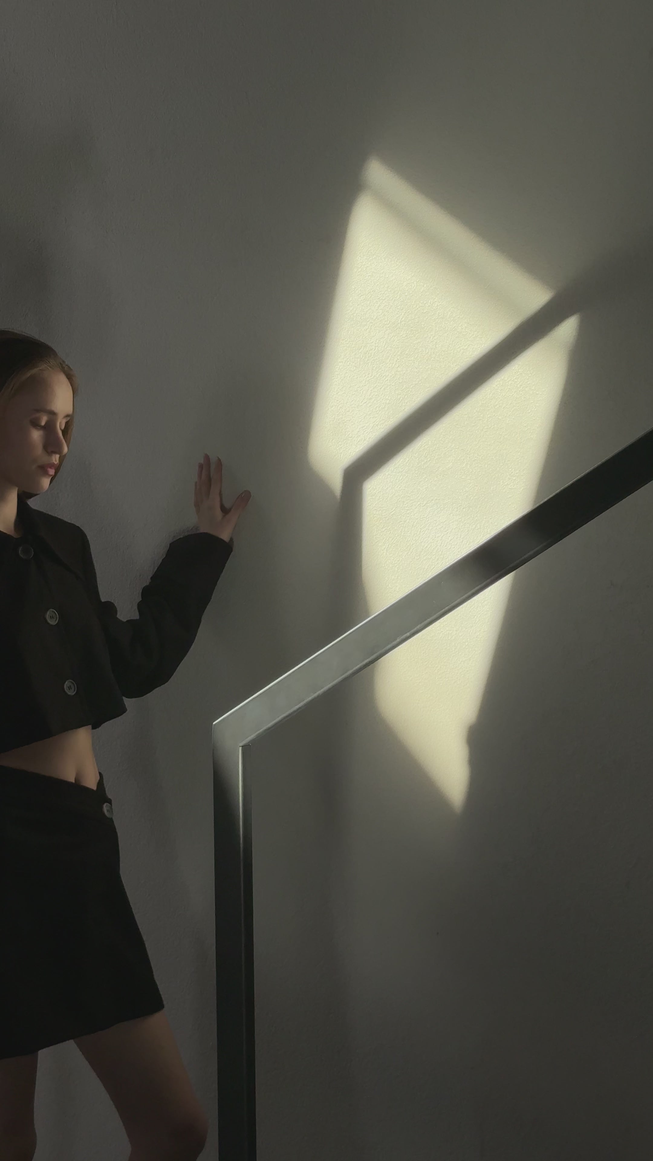 Triangle Black Skirt